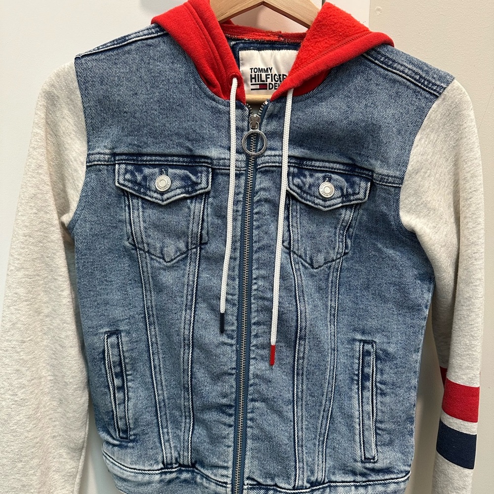 Tommy Hilfiger Heritage Mixed-Media Hybrid Denim Jacket